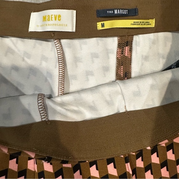 Anthropologie Maeve The Margot Kick-Flare Cropped Pants - Medium - Picture 7 of 8